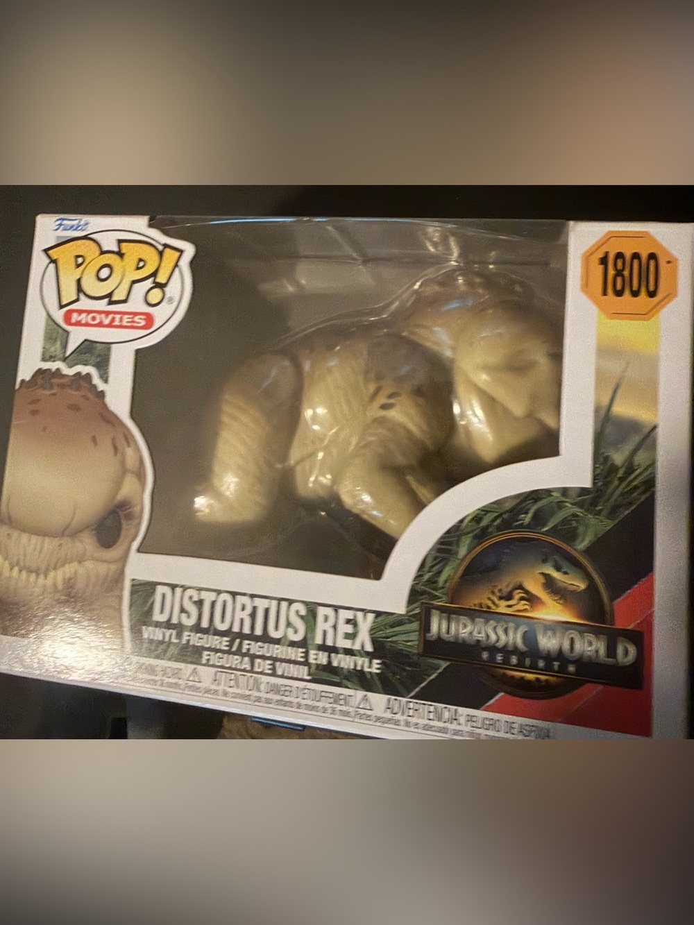 Funko POP! Movies: Jurassic World Rebirth - Distortus Rex NWT